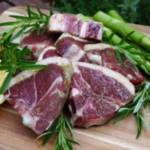 Lamb shoulder steak