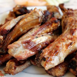 Pork spare ribs